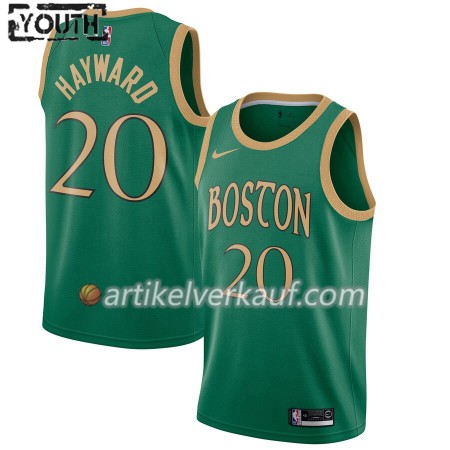 NBA Boston Celtics Trikot Gordon Hayward 20 Nike 2019-2020 City Edition Swingman - Kinder